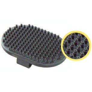 Oval Rubber Brush