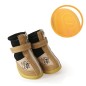 Brown Dog Shoes with Double Velcro Brown Dog Shoes with Double Velcro