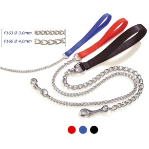 Nylon Leash with Chain