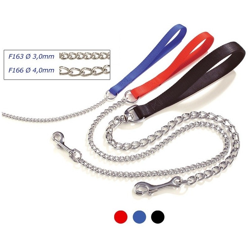 Nylon Leash with Chain (4.0x600mm) Nylon Leash with Chain (4.0x600mm)