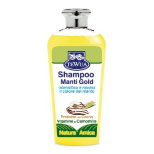 Reviving shampoo for golden coats camomile