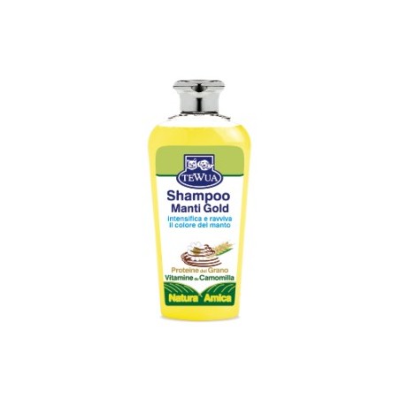 Reviving shampoo for golden coats with camomile