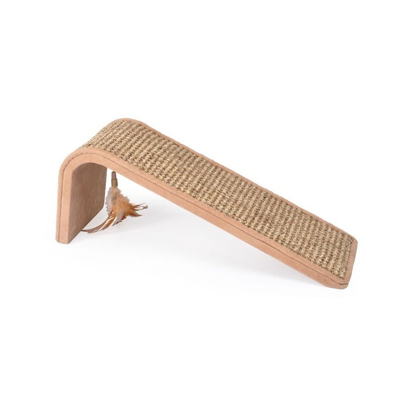 Slanted scratching board