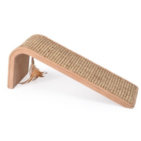 Slanted scratching board