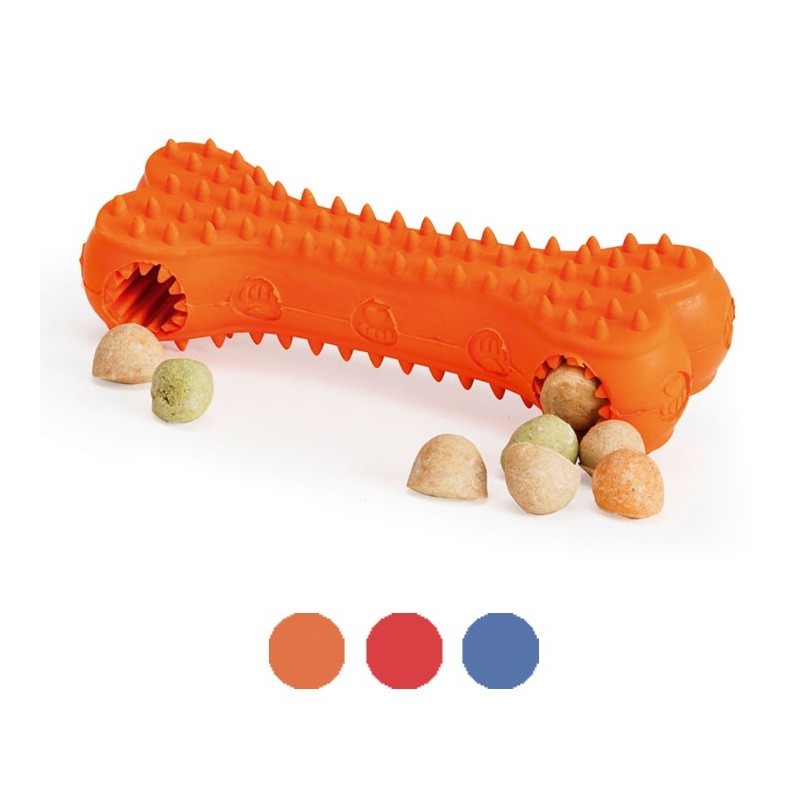 Rubber Bone with Treats Rubber Bone with Treats
