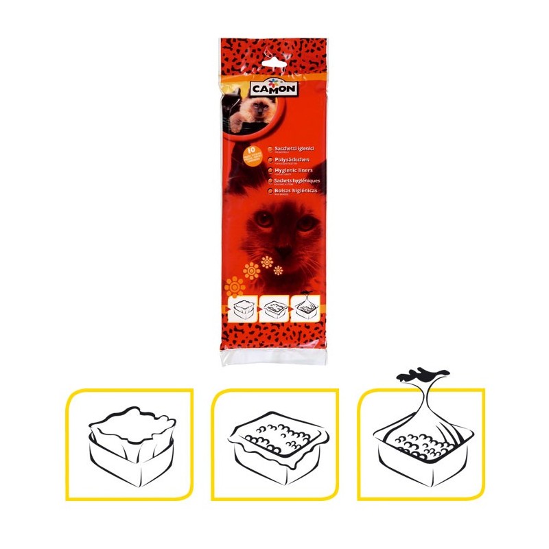 Hygienic bags for cat litter Hygienic bags for cat litter