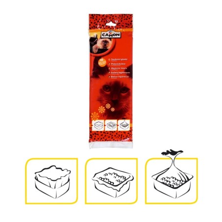 Hygienic bags for cat litter