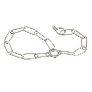 Chromium plated choke collar 2.5mm