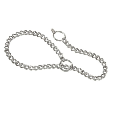Choke collar with fine link