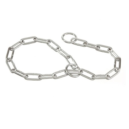 Choke collar with wide link