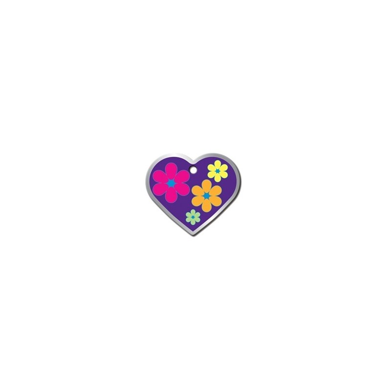 Big Heart Tag with flowers "RSD Edge" Big Heart Tag with flowers "RSD Edge"