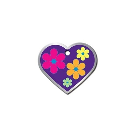 Big Heart Tag with flowers "RSD EDGE"