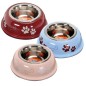 Stainless Steel Bowl with Plastic Base Stainless Steel Bowl with Plastic Base