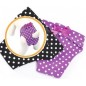 Purple cotton dog pants Purple cotton dog pants