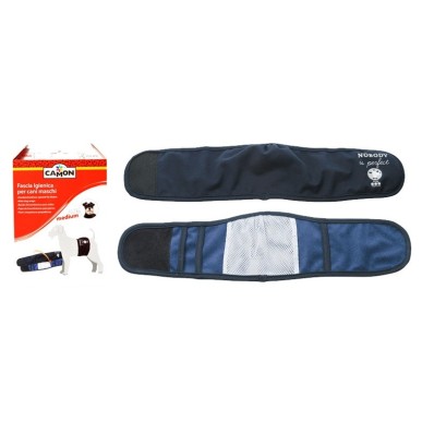 Absorbent liner pads with stickers