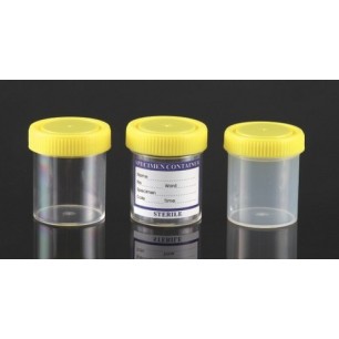 70ml Container w. Yellow Cap and Label