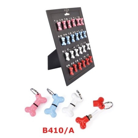 Bone-shaped Address Tag