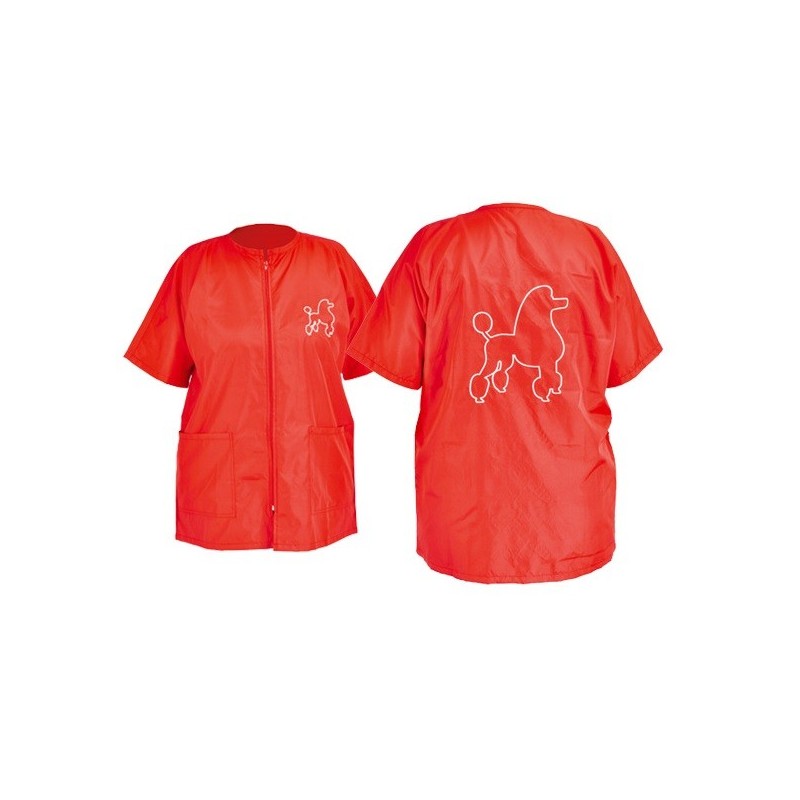 Red Grooming Jacket Red Grooming Jacket