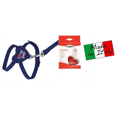 Leash & Harness Set "Love Pet"