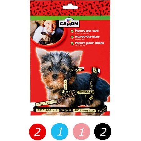 Leash & Harness Set "Cuccioli"