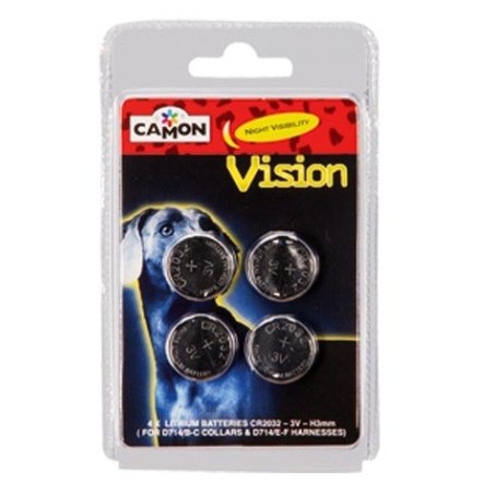 4 batteries for the Collar/Harness with LED