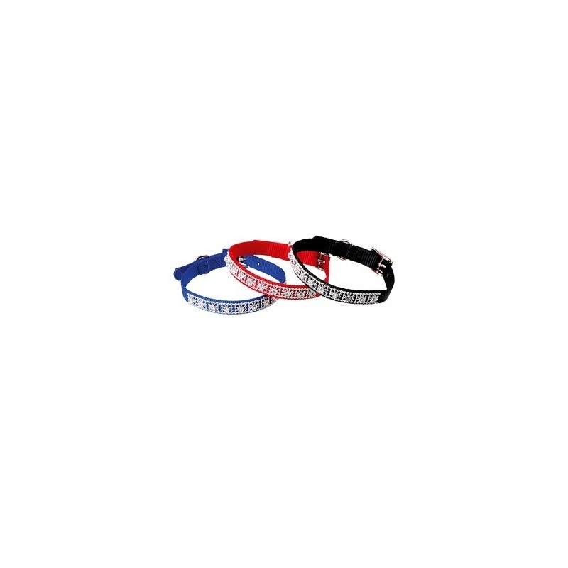 Nylon Collar with Strass 300 mm