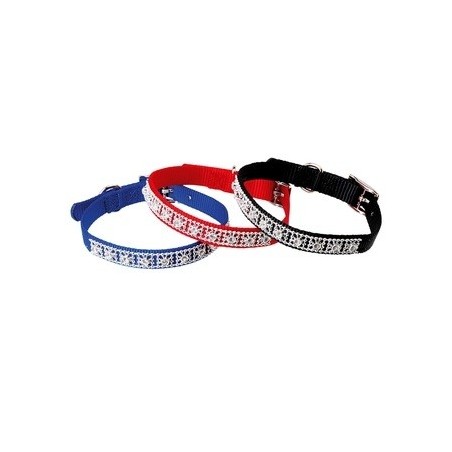 Nylon Collar with Strass 300 mm