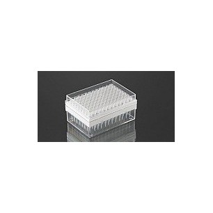 Crystal-type pipette in racks