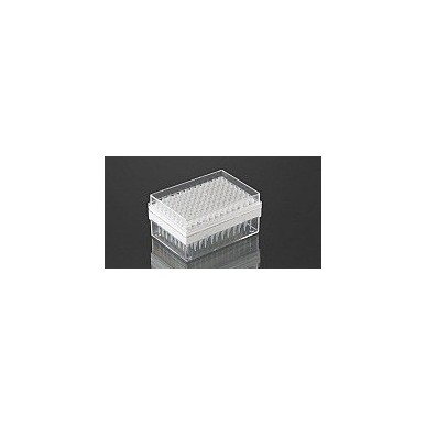 Crystal-type pipette in racks