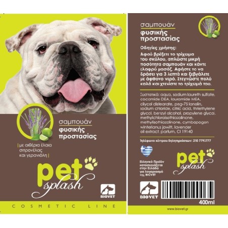 Pet Splash Natural Protection Shampoo