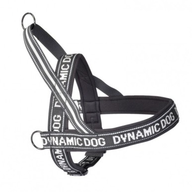 Black Neoprene Harness "Dynamic"