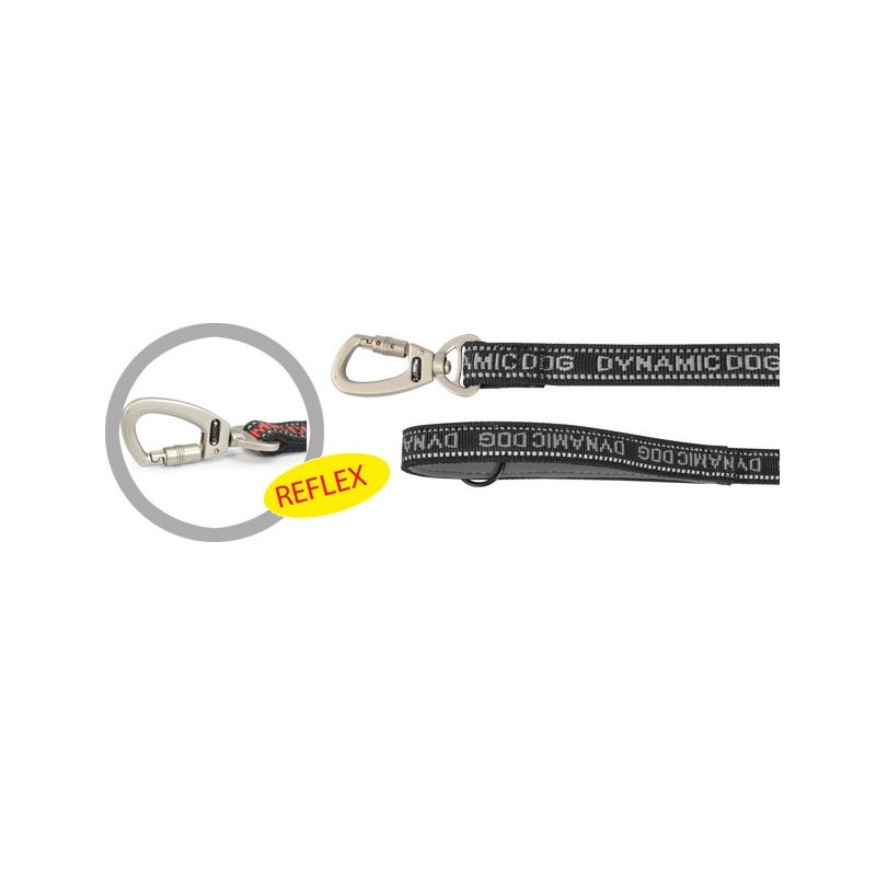 Black Neoprene Leash "Dynamic" Black Neoprene Leash "Dynamic"