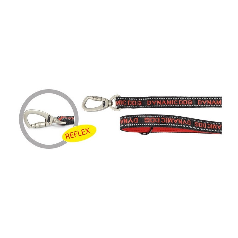 Red Neoprene Leash "Dynamic" Red Neoprene Leash "Dynamic"