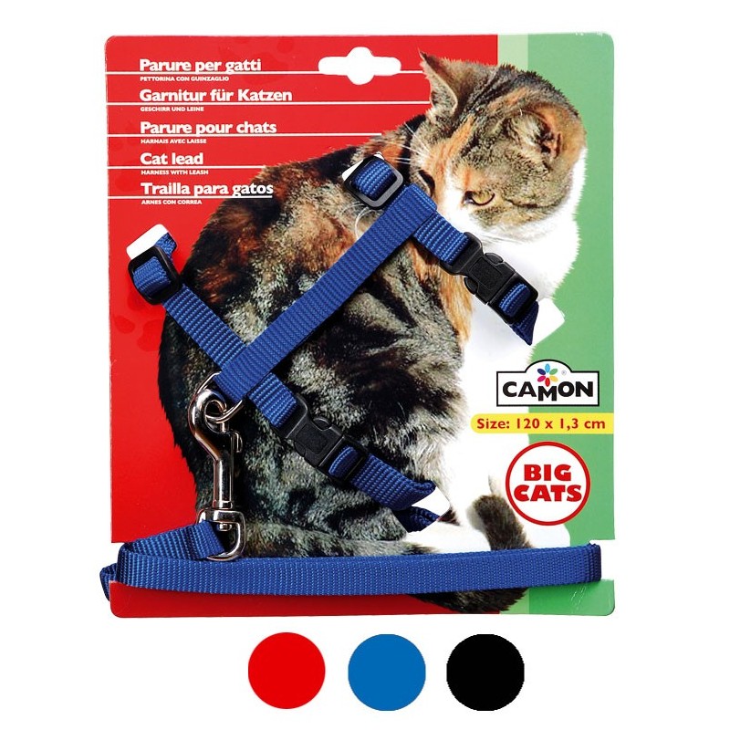 Harness-Leash Cat Set 13x1200mm Harness-Leash Cat Set 13x1200mm