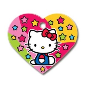 Big Heart Tag "Hello Kitty"