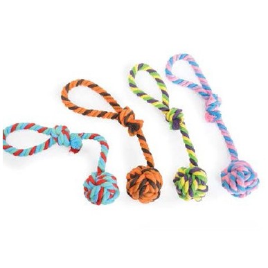 Dog Toy Ball with Handle