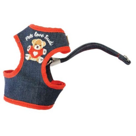 Blue Harness/Leash Set "Trudi"