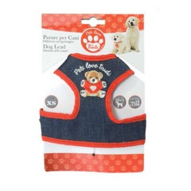 Blue Harness/Leash Set "Trudi"