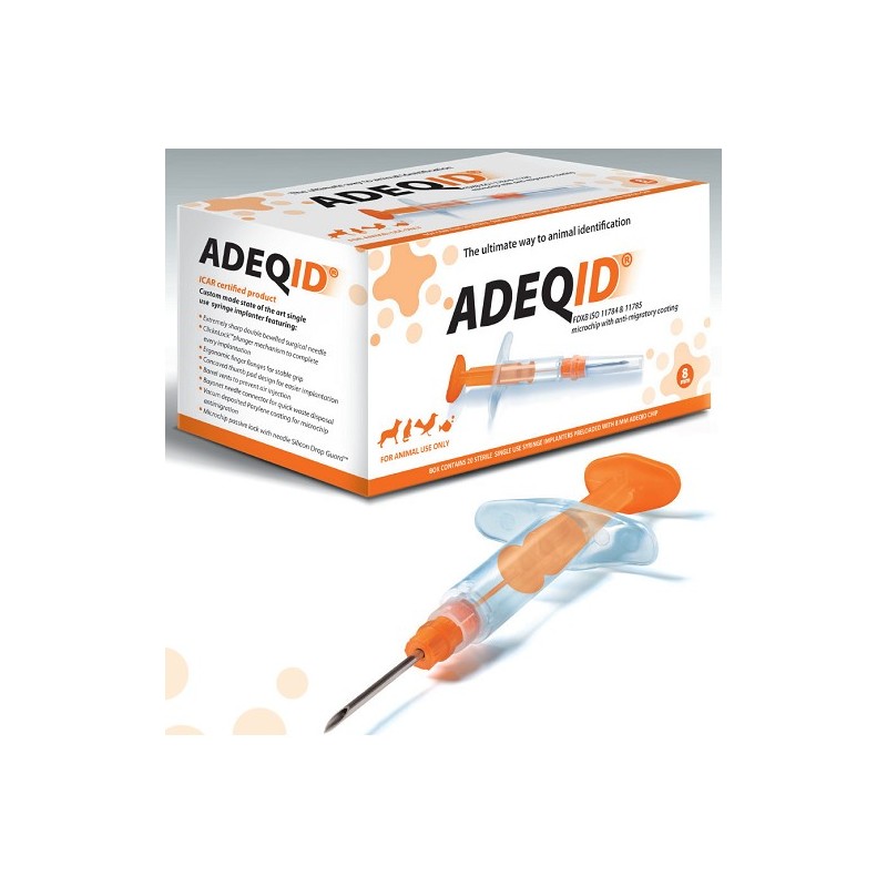 Super Προσφορά Mini Microchip 8,5mm ADEQID Super Προσφορά Mini Microchip 8,5mm ADEQID
