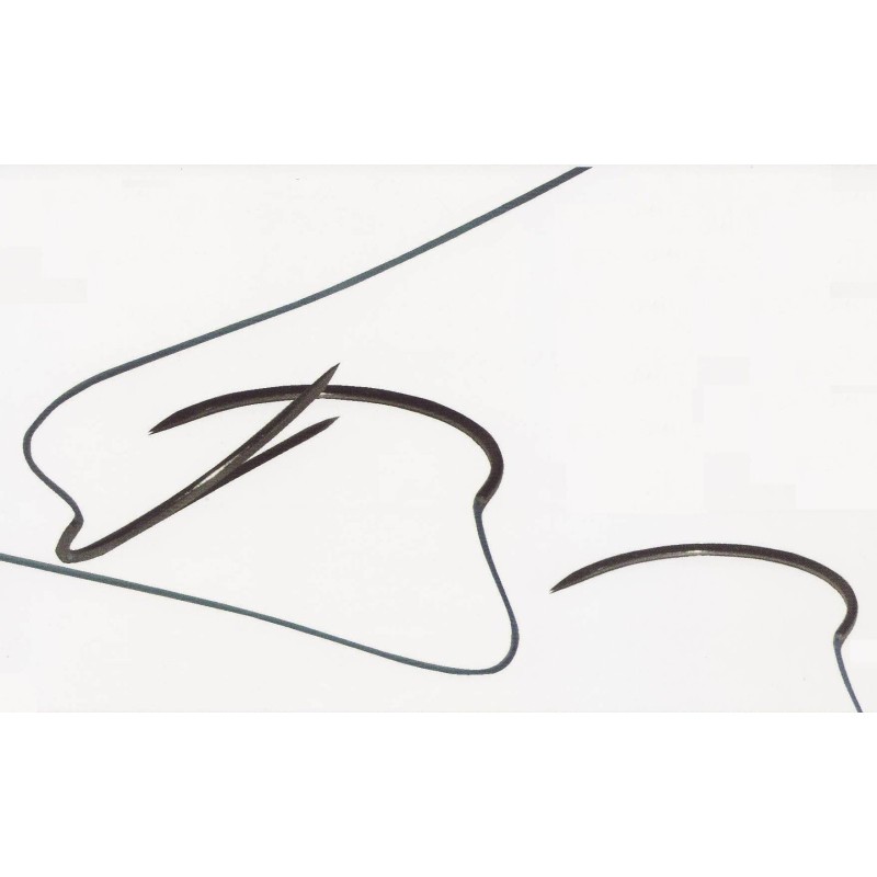 USP 3/0 - Nylonmulti 3/8 circle reverse cutting 24,3mm USP 3/0 - Nylonmulti 3/8 circle reverse cutting 24,3mm