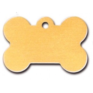 Mustard Bone ID Tag  