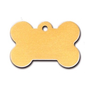 Mustard Bone ID Tag  
