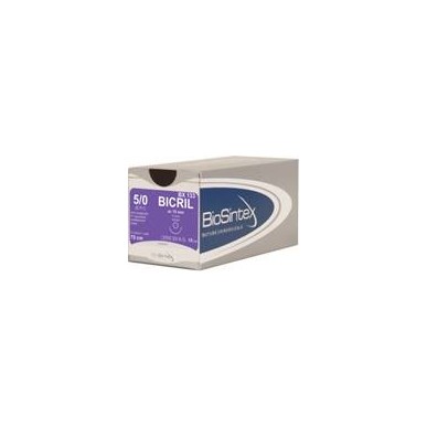 USP 3/0 - Bicril 3/8 circle reverse cutting 18,7mm