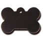 Large Black Bone ID Tag Large Black Bone ID Tag