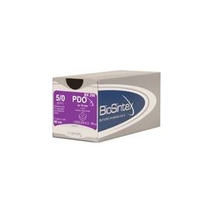 USP 0 - PDOx ½ circle  reverse cutting, 40mm