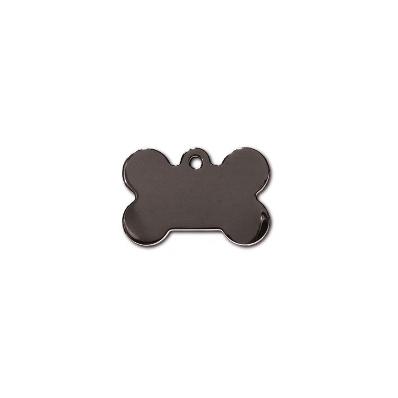 Smokey Black Bone ID Tag Smokey Black Bone ID Tag