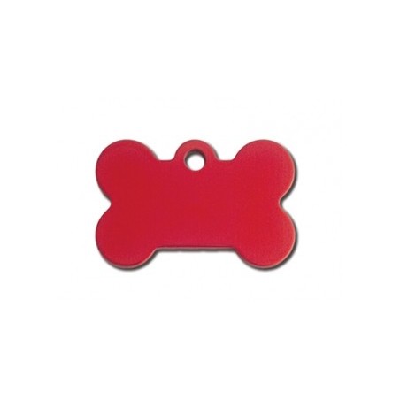 Small Chrome Bone ID Tag