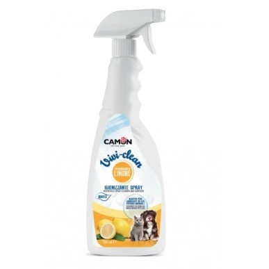 Lemon-scented household spray cleaner and sanitizer