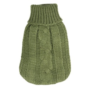 Turtleneck Sweater "Green Army"