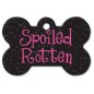 Large Bone ID Tag "Spoiled Rotten" Large Bone ID Tag "Spoiled Rotten"